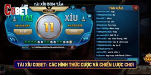 Tài Xỉu Cobet: Các Hình Thức Cược Và Chiến Lược Chơi